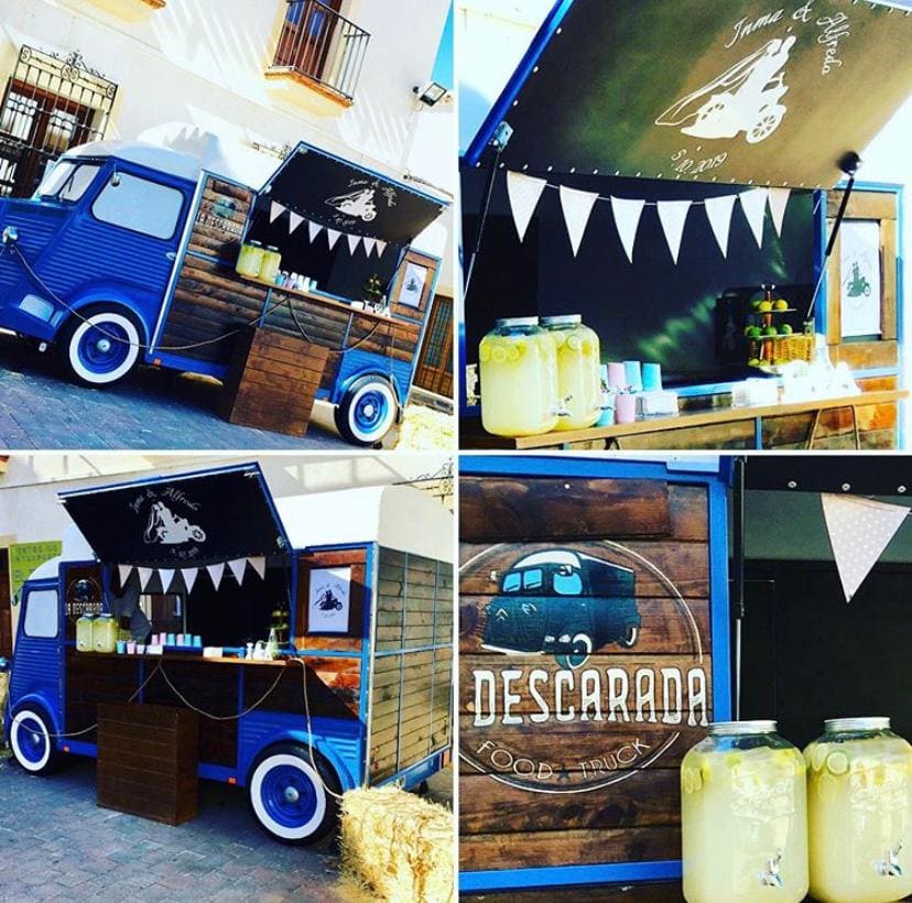 Ejemplo Truck Apol azul eléctrico